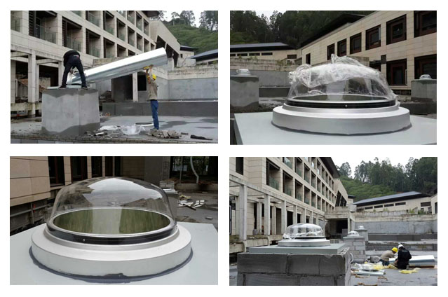 無電照明系統安裝過程剪影 無電照明系統安裝過程剪影