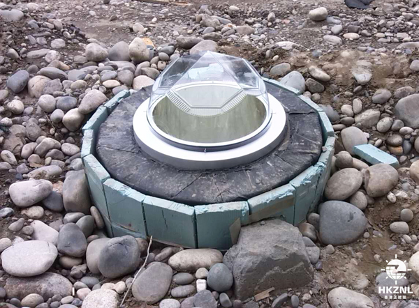 室外鉆石形采光器樣品安裝效果圖 室外鉆石形采光器樣品安裝效果圖