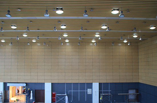 光導照明將太陽光引進雅安體育館 光導照明將太陽光引進雅安體育館