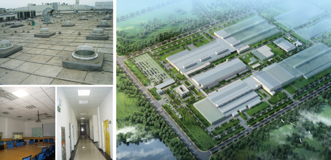 武漢通用汽車基地導光管采光節能燈應用 武漢通用汽車基地導光管采光節能燈應用