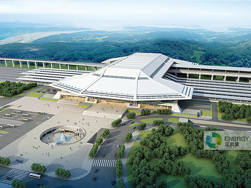 柳州高鐵站西廣場-正能量節能科技