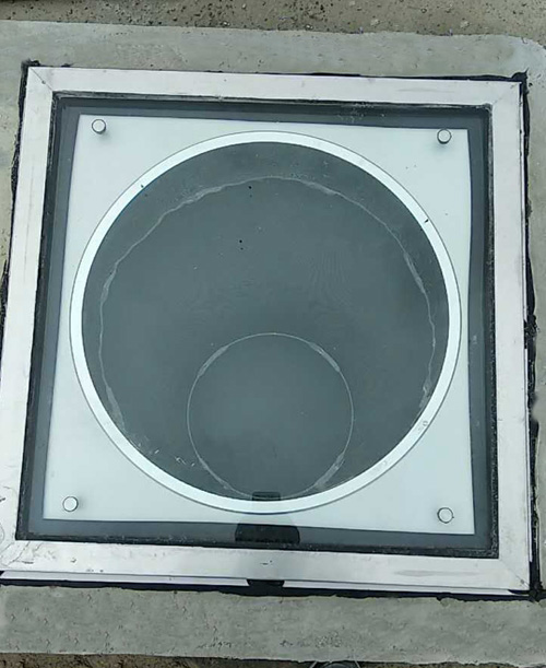 貴安新區無電照明平板采光罩