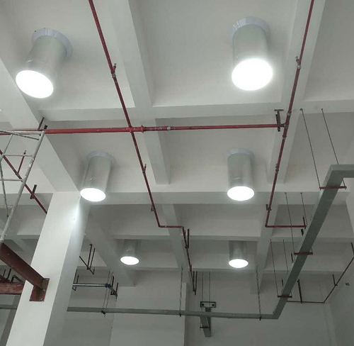 貴州貴安云谷能源中心無電照明系統效果圖