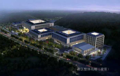 南方電網南區整體鳥瞰夜景圖 南方電網南區整體鳥瞰夜景圖