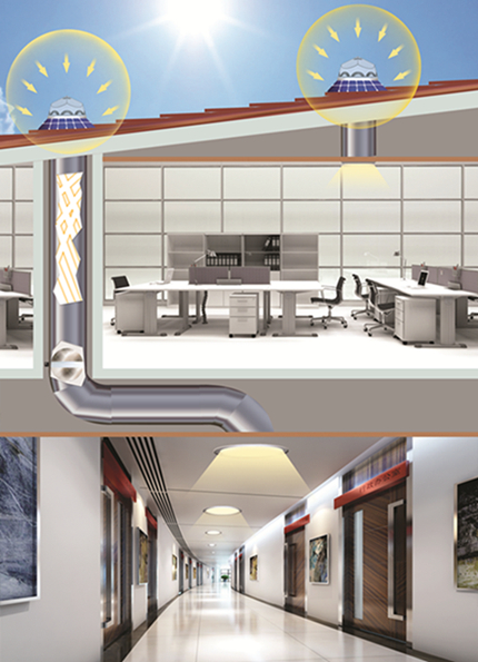 光導照明系統原理圖