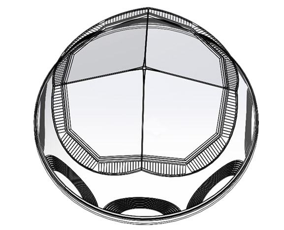 鉆石型采光罩-導(dǎo)光管采光系統(tǒng) 鉆石型采光罩-導(dǎo)光管采光系統(tǒng)