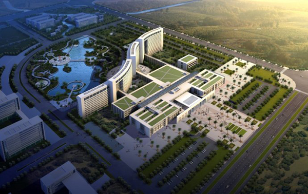 山東濰坊市人民醫院光導照明應用